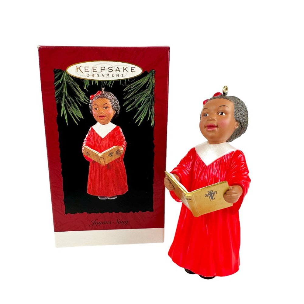 1994 Hallmark Keepsake Joyous Song African American Choir Girl Ornament - NEW